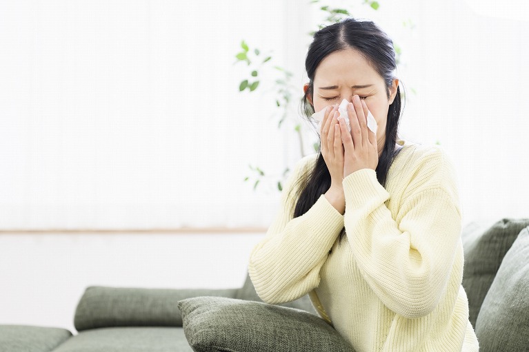 鼻づまりが治らない・鼻づまりと頭痛がある